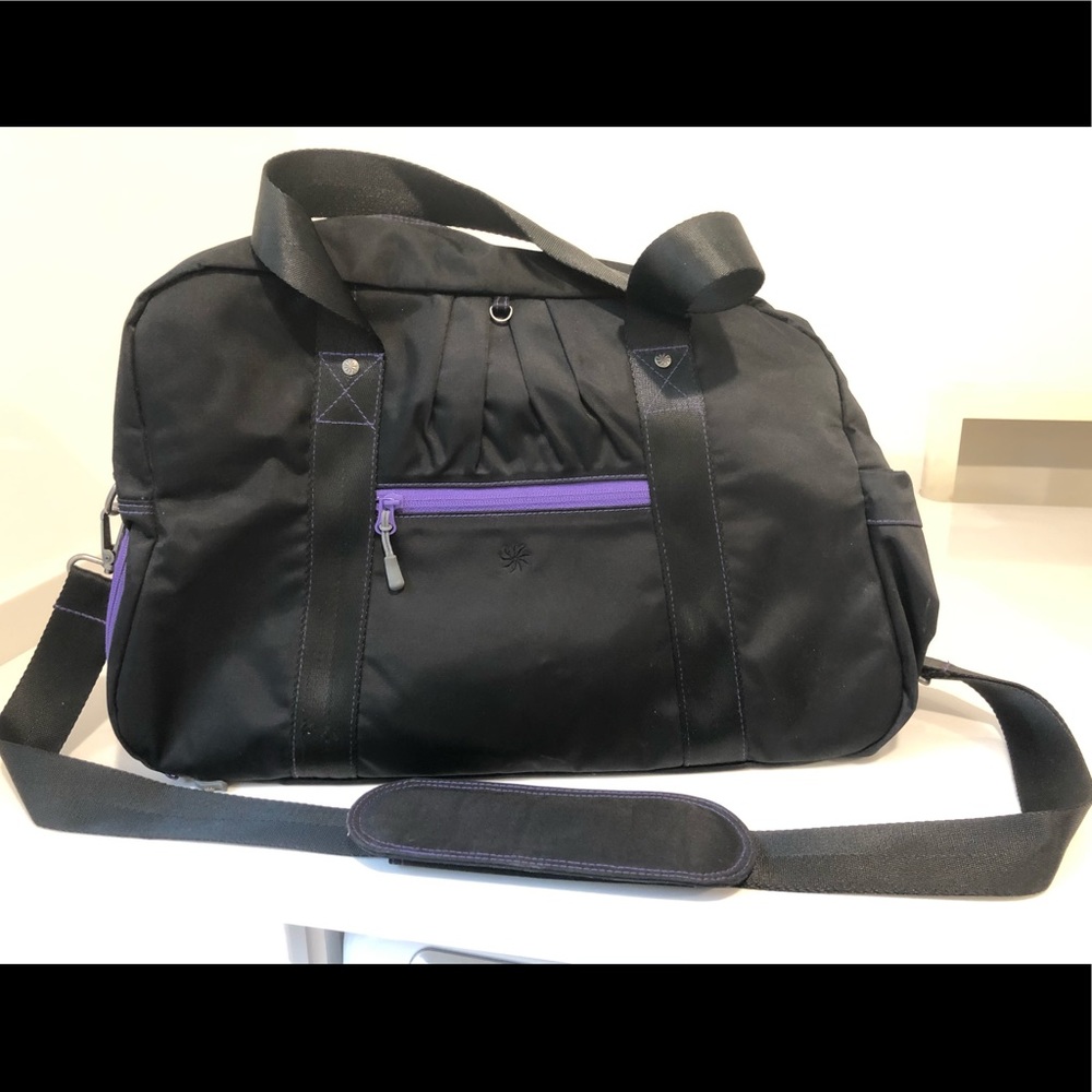 Athleta Black Gym Bag